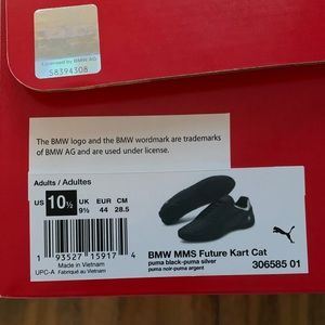 BMW MMS puma shoes